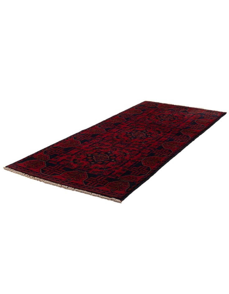 Detail image of 2' 6 x 6' 2 Hand Knotted Khal Mohammadi Wool Runner Rug