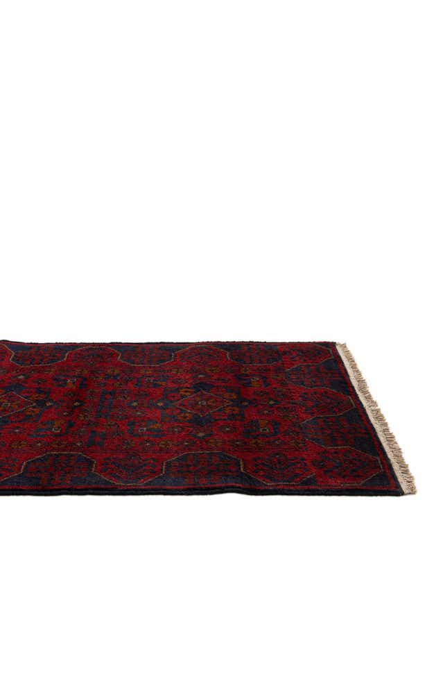 2' 6 x 6' 3 Hand Knotted Khal Mohammadi Wool Runner Rug