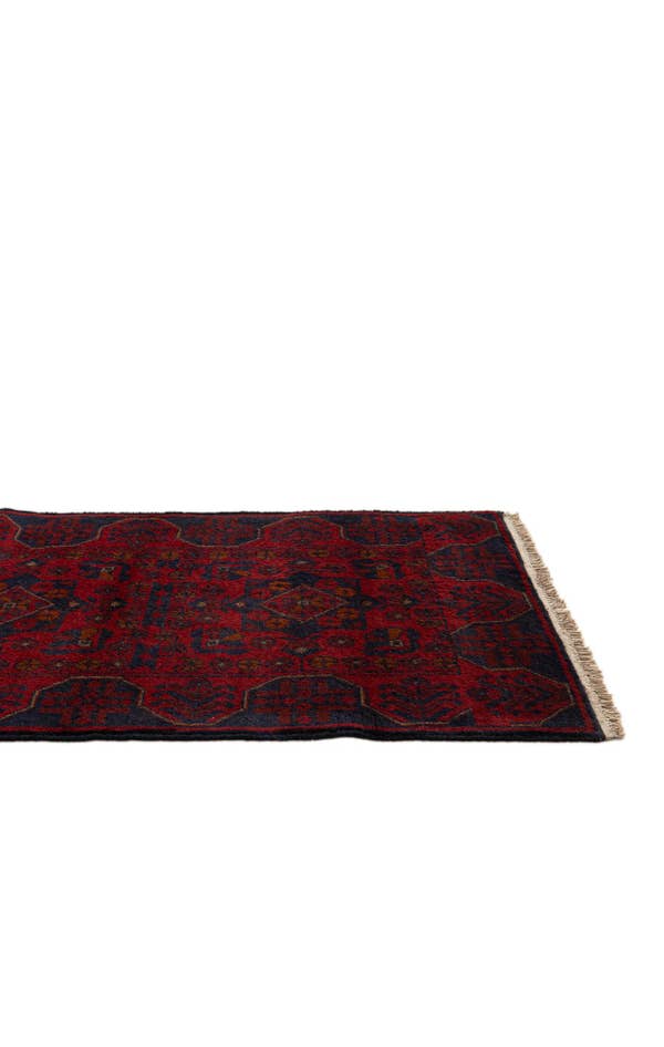 Detail image of 2' 6 x 6' 3 Hand Knotted Khal Mohammadi Wool Runner Rug