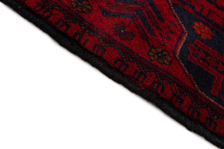 2' 8 x 6' 5 Hand Knotted Khal Mohammadi Wool Runner Rug