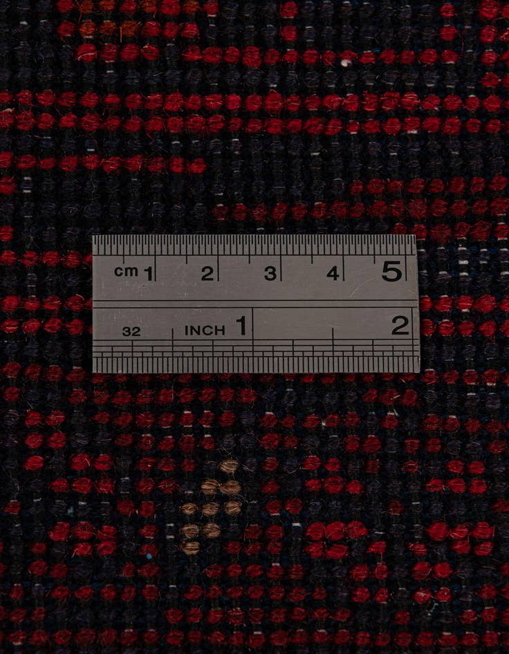 Detail image of 2' 6 x 6' 1  Hand Knotted Khal Mohammadi Wool Runner Rug