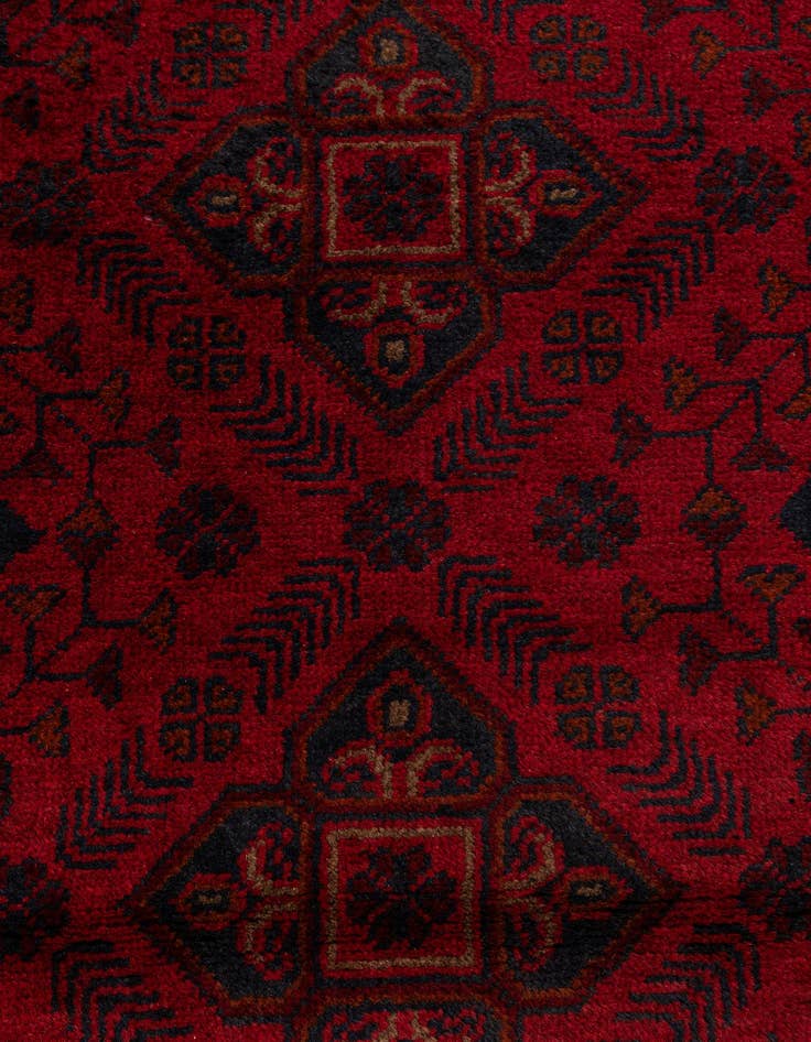 Detail image of 2' 6 x 6' 1  Hand Knotted Khal Mohammadi Wool Runner Rug