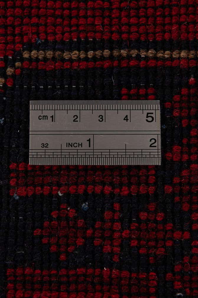 2' 9 x 6' 3 Hand Knotted Khal Mohammadi Wool Runner Rug