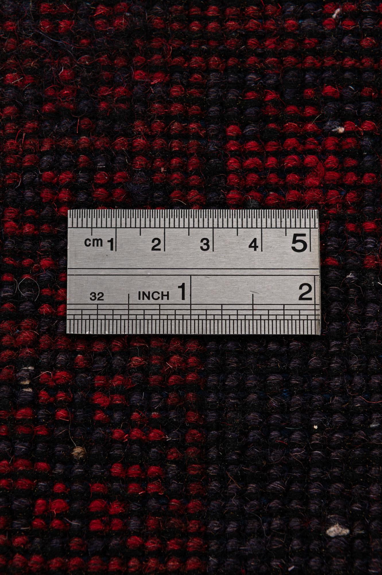 2' 7 x 6' 5 Hand Knotted Khal Mohammadi Wool Runner Rug