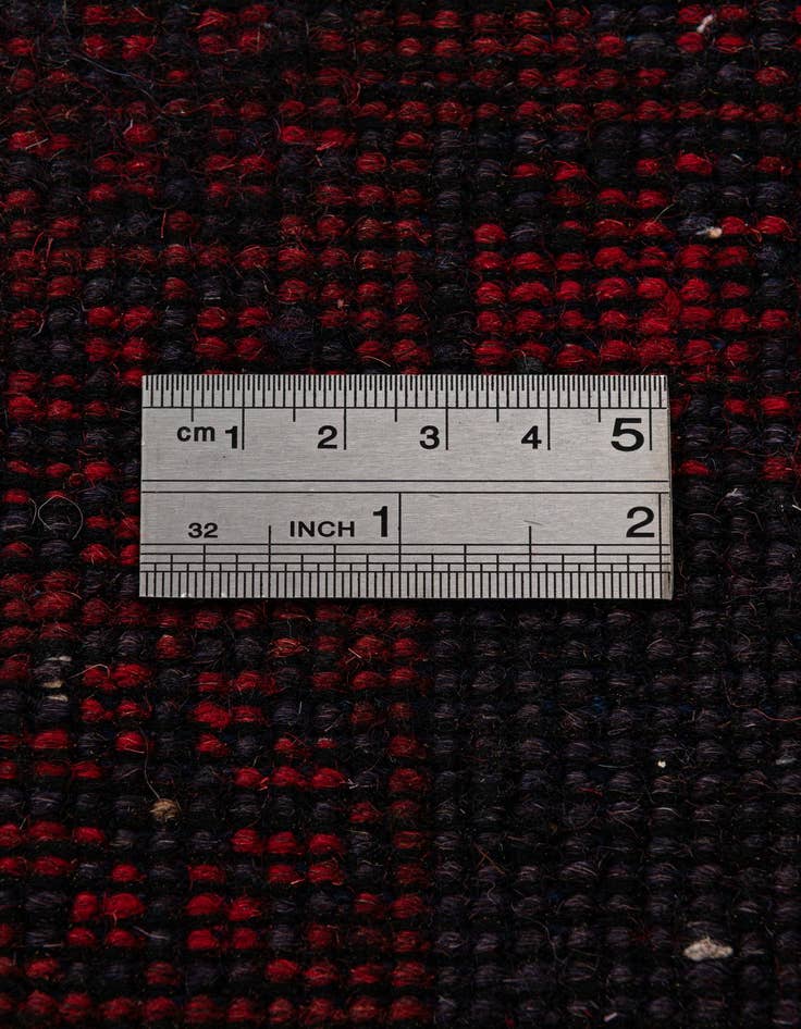 Detail image of 2' 7 x 6' 5  Hand Knotted Khal Mohammadi Wool Runner Rug