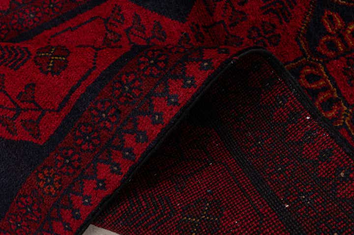 2' 7 x 6' 5 Hand Knotted Khal Mohammadi Wool Runner Rug