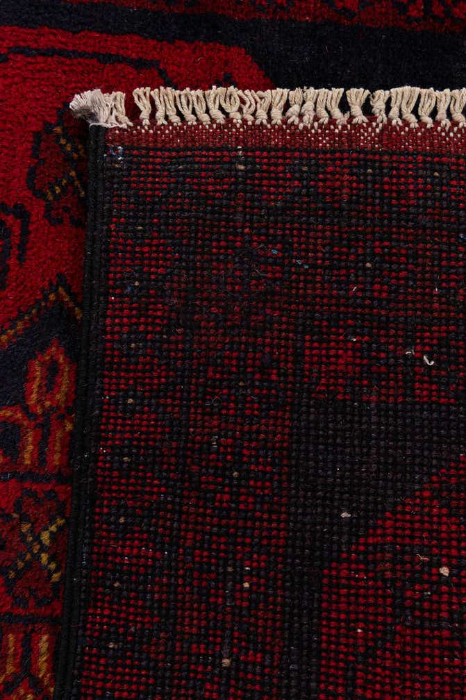 2' 7 x 6' 5 Hand Knotted Khal Mohammadi Wool Runner Rug