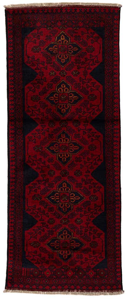 2' 7 x 6' 5 Hand Knotted Khal Mohammadi Wool Runner Rug