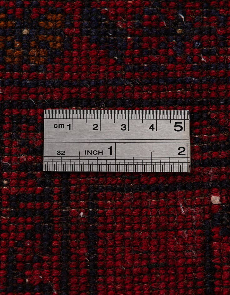 Detail image of 2' 10 x 6' 4  Hand Knotted Khal Mohammadi Wool Runner Rug