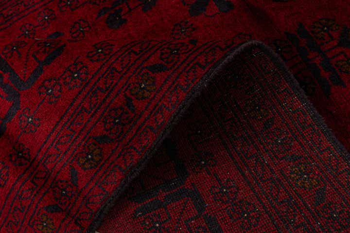 2' 10 x 6' 4 Hand Knotted Khal Mohammadi Wool Runner Rug