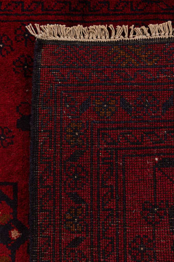2' 10 x 6' 4 Hand Knotted Khal Mohammadi Wool Runner Rug
