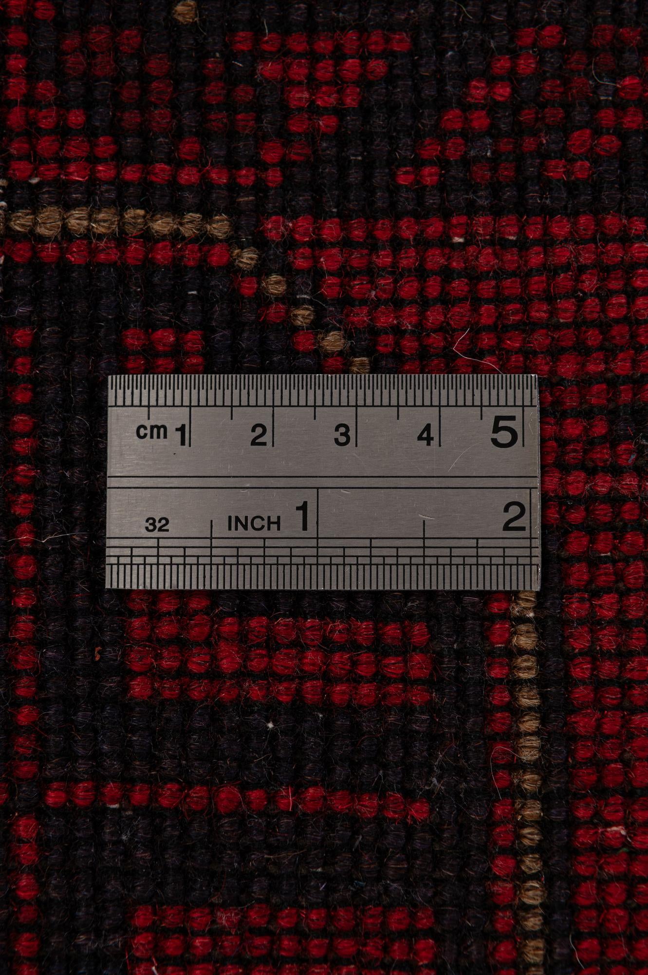 2' 8 x 6' 5 Hand Knotted Khal Mohammadi Wool Runner Rug
