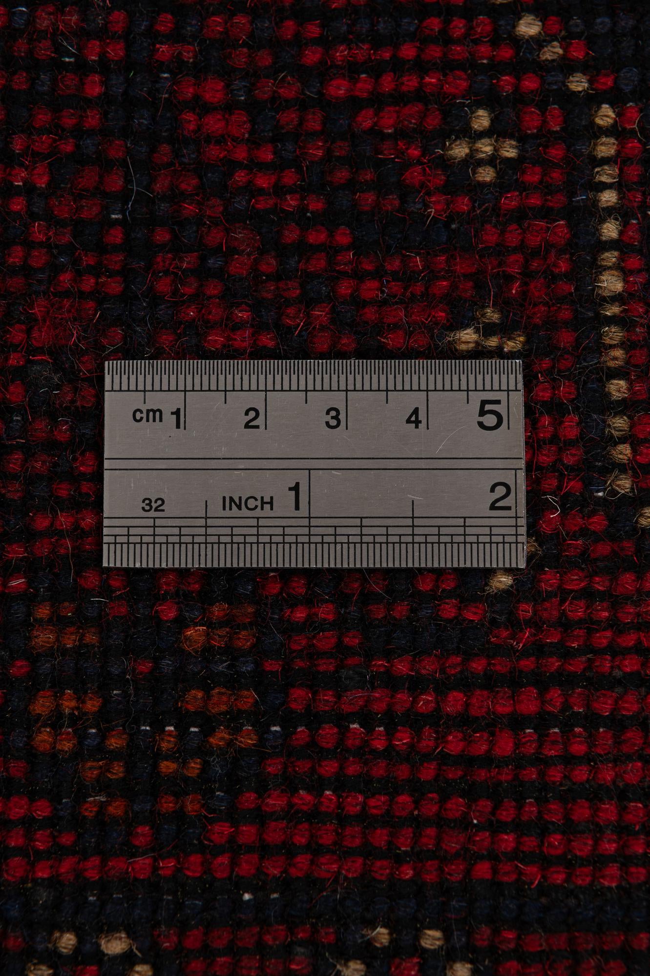 2' 9 x 6' 6 Hand Knotted Khal Mohammadi Wool Runner Rug