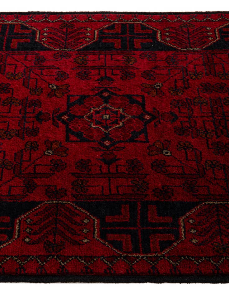 Detail image of 2' 9 x 6' 6  Hand Knotted Khal Mohammadi Wool Runner Rug