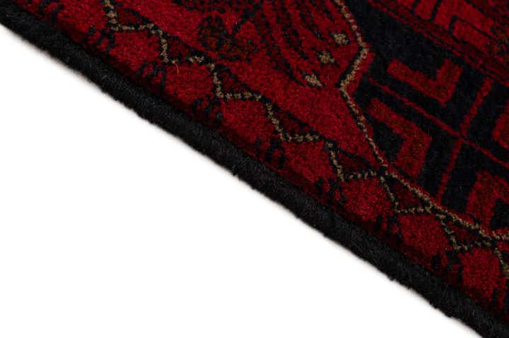 2' 9 x 6' 6 Hand Knotted Khal Mohammadi Wool Runner Rug