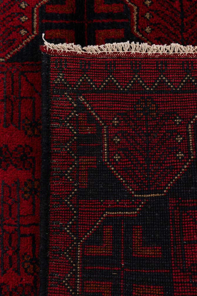 2' 9 x 6' 6 Hand Knotted Khal Mohammadi Wool Runner Rug