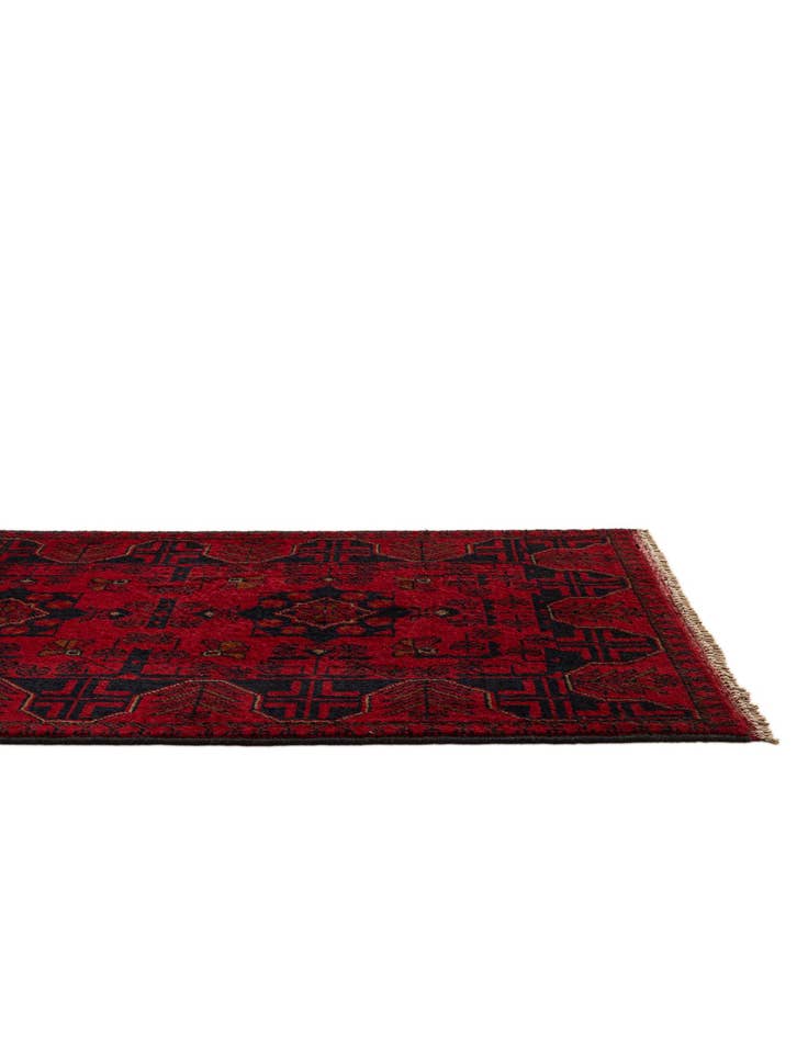 Detail image of 2' 8 x 6' 4  Hand Knotted Khal Mohammadi Wool Runner Rug