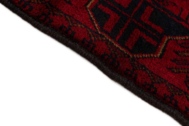 2' 8 x 6' 4 Hand Knotted Khal Mohammadi Wool Runner Rug