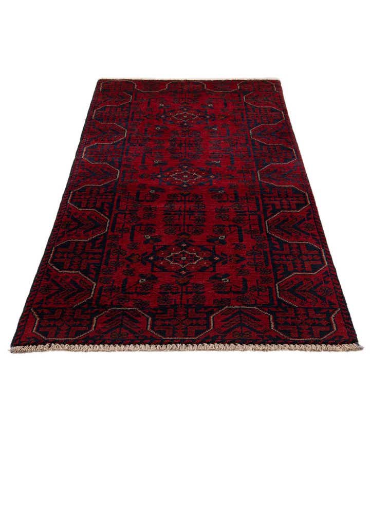 2' 7 x 6' 3 Hand Knotted Khal Mohammadi Wool Runner Rug