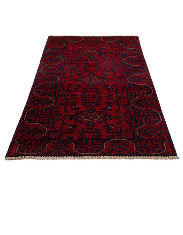 Detail image of 2' 7 x 6' 3 Hand Knotted Khal Mohammadi Wool Runner Rug