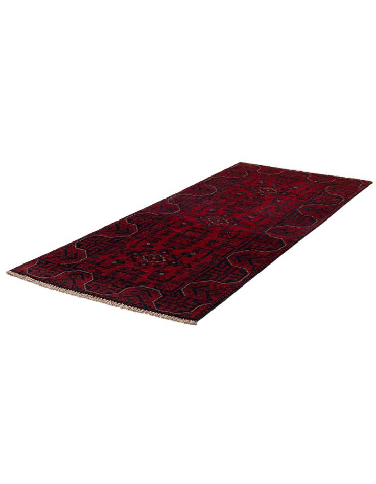 Detail image of 2' 7 x 6' 3  Hand Knotted Khal Mohammadi Wool Runner Rug