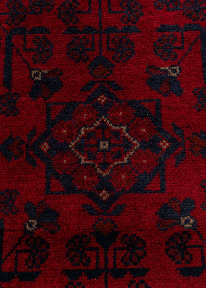 2' 7 x 6' 3 Hand Knotted Khal Mohammadi Wool Runner Rug