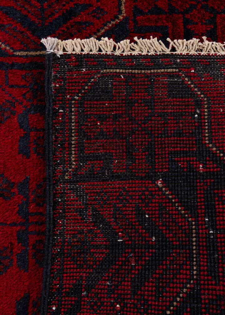 2' 7 x 6' 3 Hand Knotted Khal Mohammadi Wool Runner Rug
