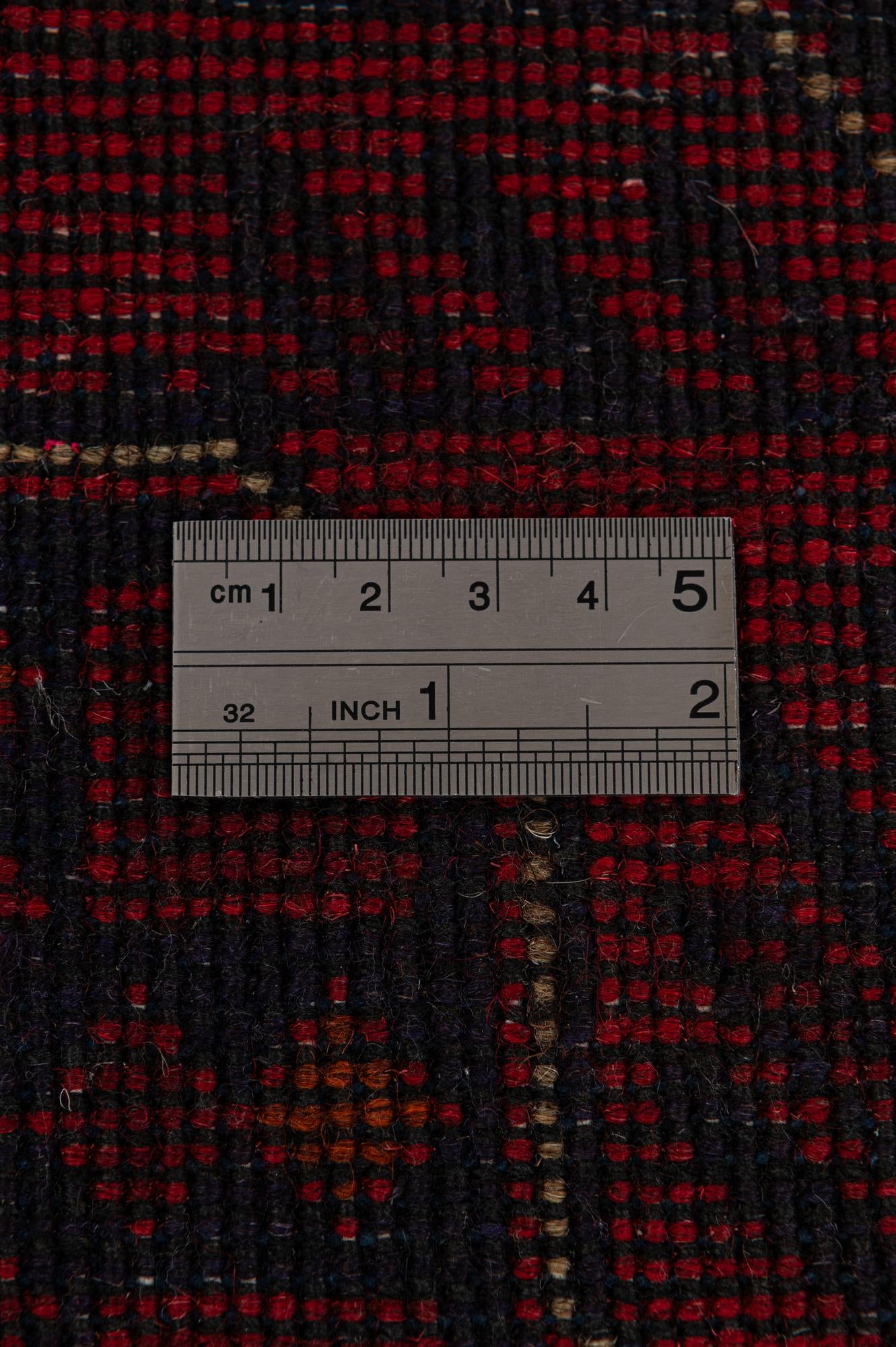2' 7 x 6' 5 Hand Knotted Khal Mohammadi Wool Runner Rug