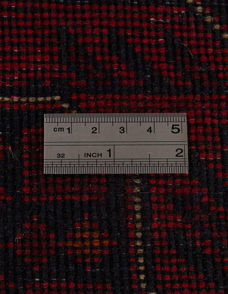 Detail image of 2' 7 x 6' 5  Hand Knotted Khal Mohammadi Wool Runner Rug