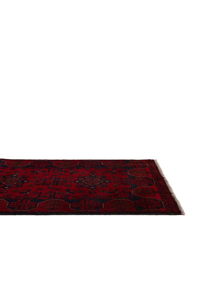 2' 7 x 6' 2 Hand Knotted Khal Mohammadi Wool Runner Rug