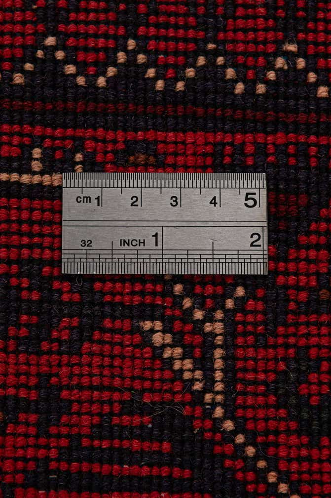 2' 8 x 6' 8 Hand Knotted Khal Mohammadi Wool Runner Rug