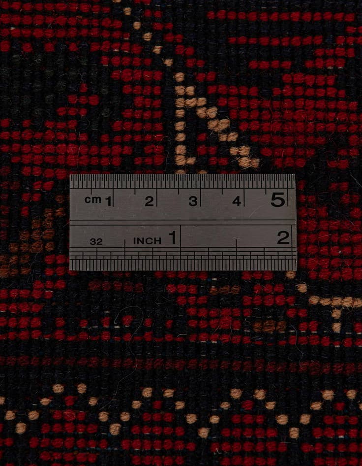 Detail image of 2' 9 x 6' 7  Hand Knotted Khal Mohammadi Wool Runner Rug