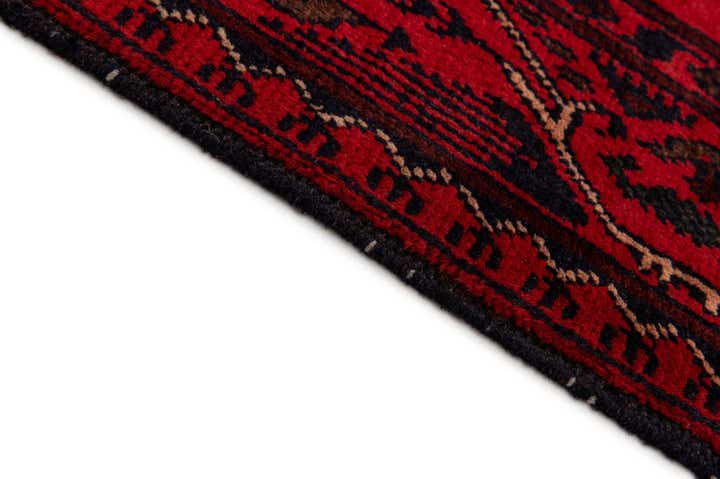 2' 9 x 6' 7 Hand Knotted Khal Mohammadi Wool Runner Rug