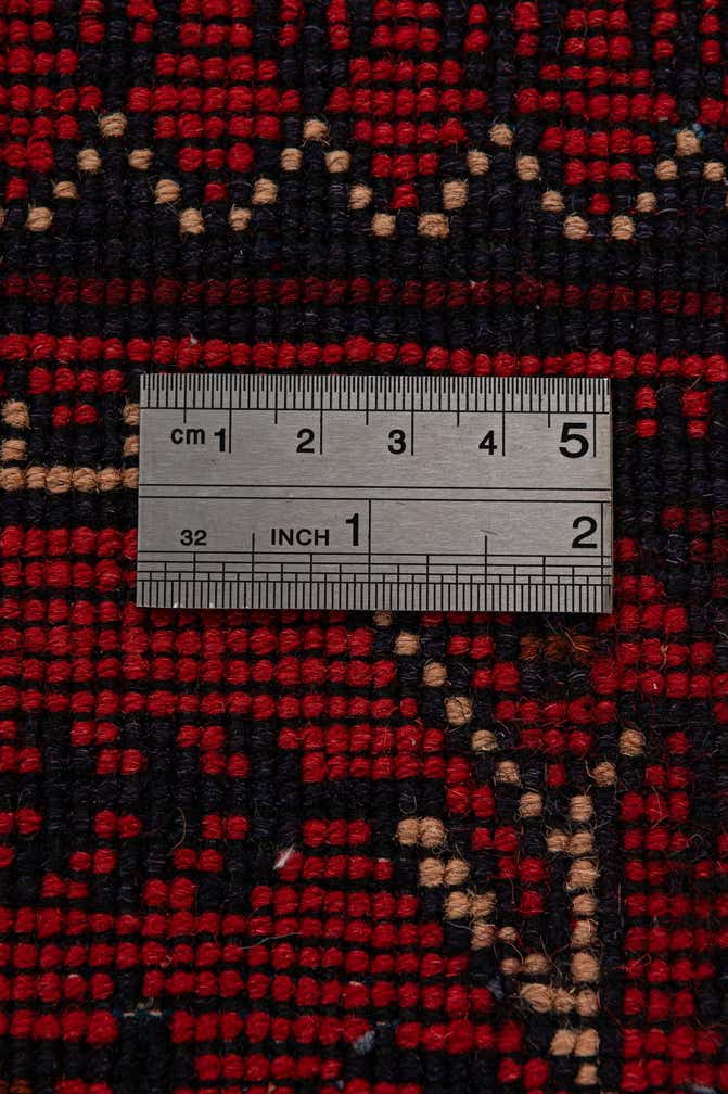 2' 7 x 6' 4 Hand Knotted Khal Mohammadi Wool Runner Rug