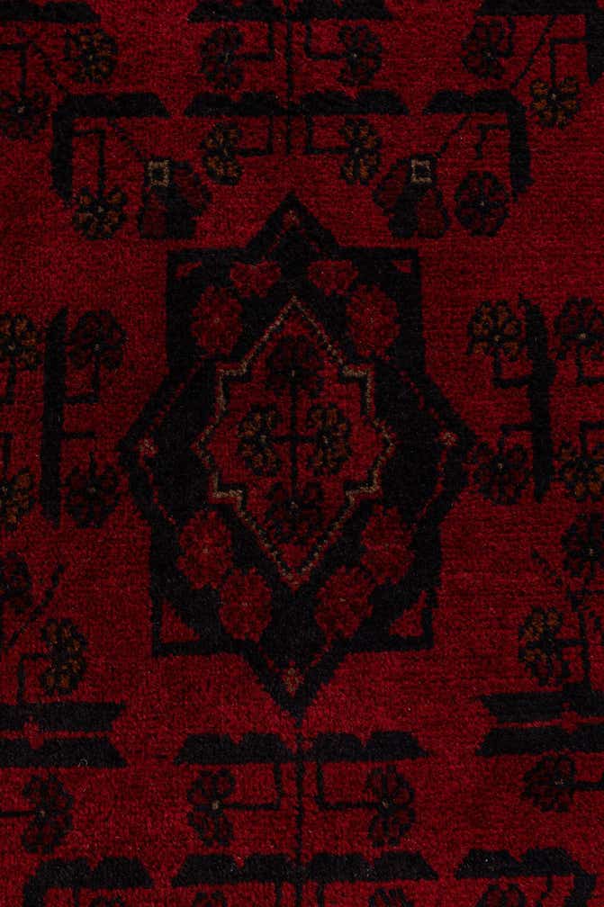 2' 8 x 6' 7 Hand Knotted Khal Mohammadi Wool Runner Rug