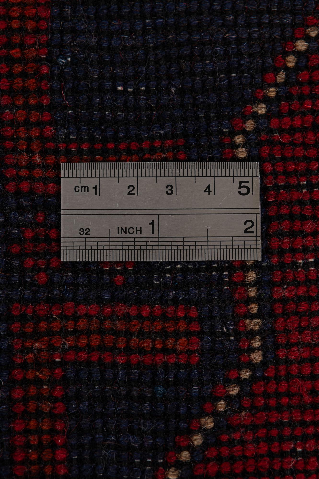 2' 8 x 6' 6 Hand Knotted Khal Mohammadi Wool Runner Rug