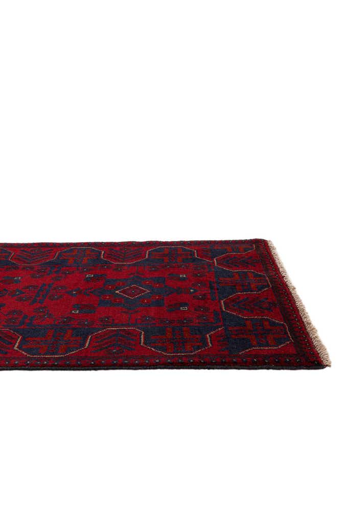 2' 8 x 6' 6 Hand Knotted Khal Mohammadi Wool Runner Rug