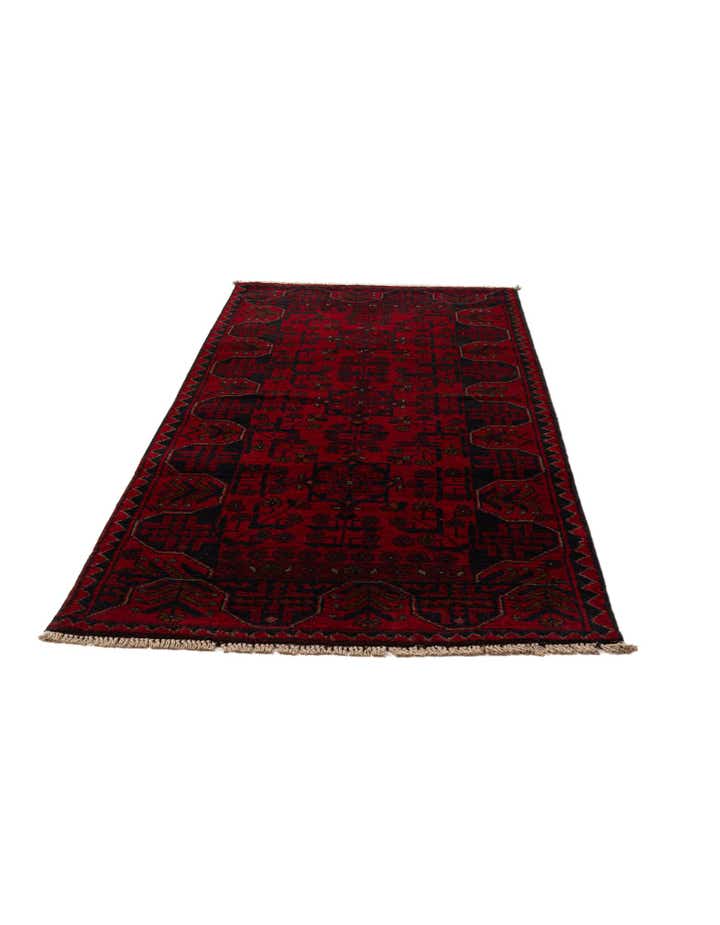 2' 8 x 6' 6 Hand Knotted Khal Mohammadi Wool Runner Rug
