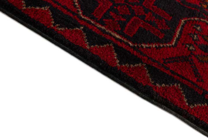 2' 8 x 6' 6 Hand Knotted Khal Mohammadi Wool Runner Rug