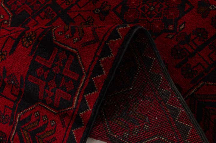 2' 8 x 6' 6 Hand Knotted Khal Mohammadi Wool Runner Rug