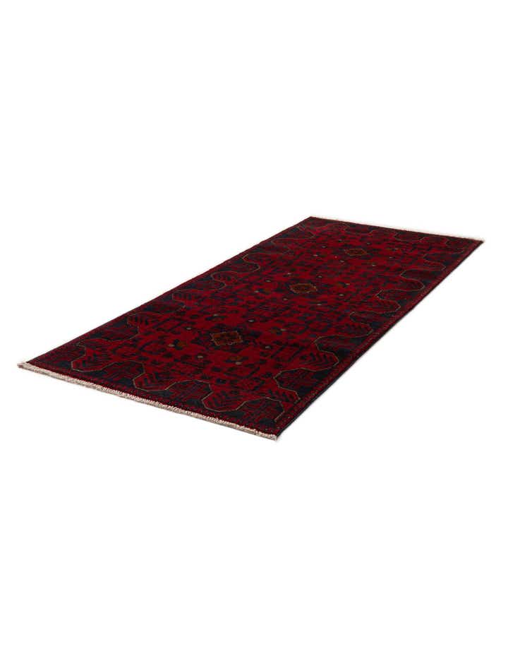 2' 9 x 6' 5 Hand Knotted Khal Mohammadi Wool Runner Rug