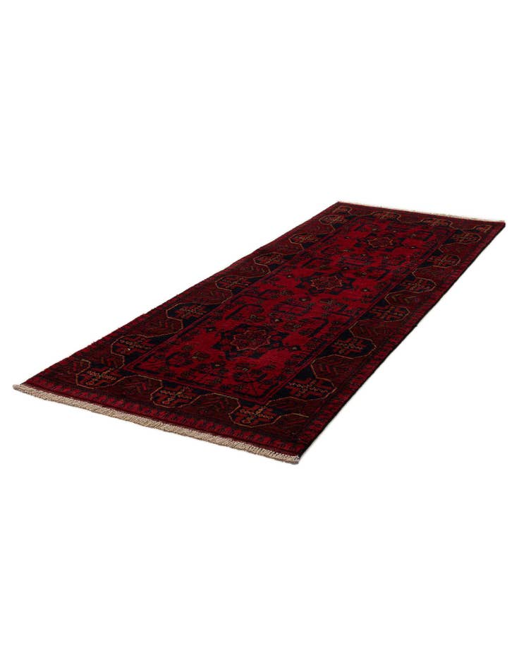 Detail image of 2' 6 x 6' 7 Hand Knotted Khal Mohammadi Wool Runner Rug