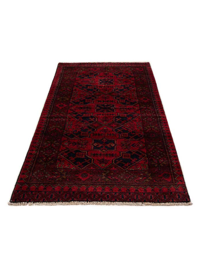 2' 7 x 6' 7 Hand Knotted Khal Mohammadi Wool Runner Rug