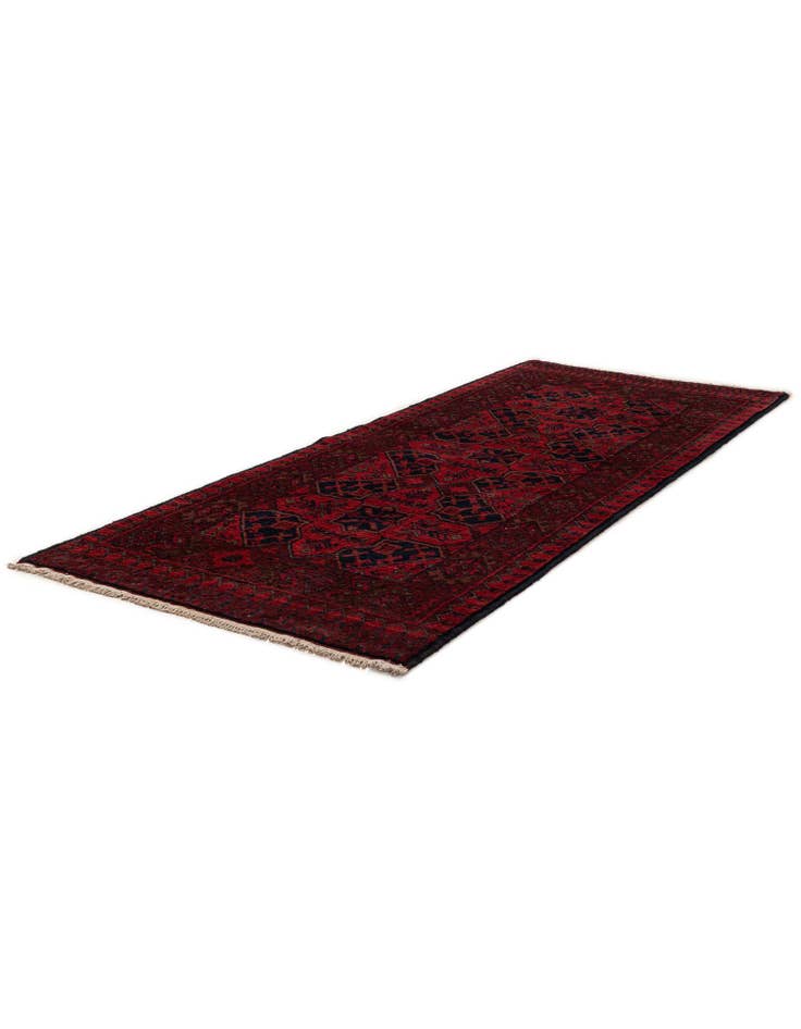 Detail image of 2' 8 x 6' 7 Hand Knotted Khal Mohammadi Wool Runner Rug