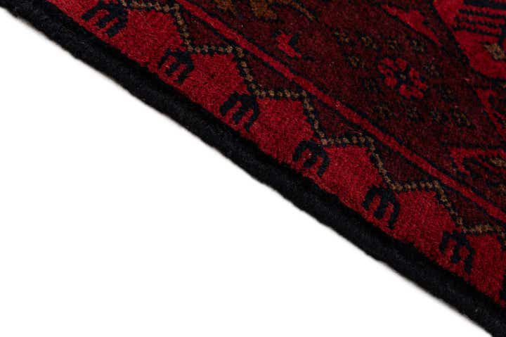 2' 8 x 6' 7 Hand Knotted Khal Mohammadi Wool Runner Rug