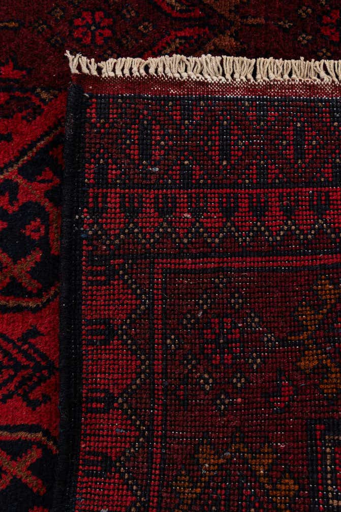 2' 8 x 6' 7 Hand Knotted Khal Mohammadi Wool Runner Rug