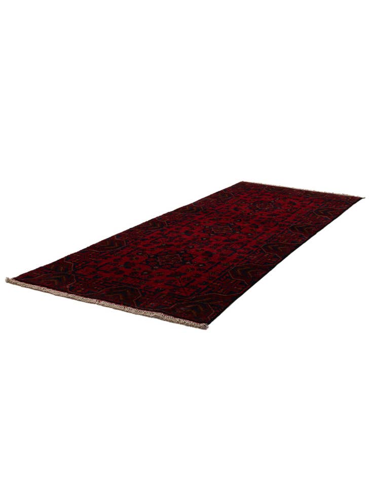 Detail image of 2' 6 x 6' 6 Hand Knotted Khal Mohammadi Wool Runner Rug