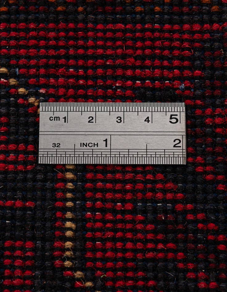 Detail image of 2' 7 x 6' 5  Hand Knotted Khal Mohammadi Wool Runner Rug