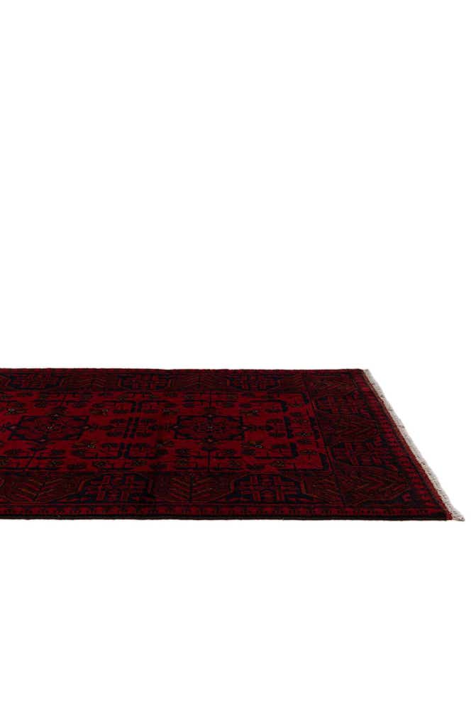 2' 9 x 6' 8 Hand Knotted Khal Mohammadi Wool Runner Rug