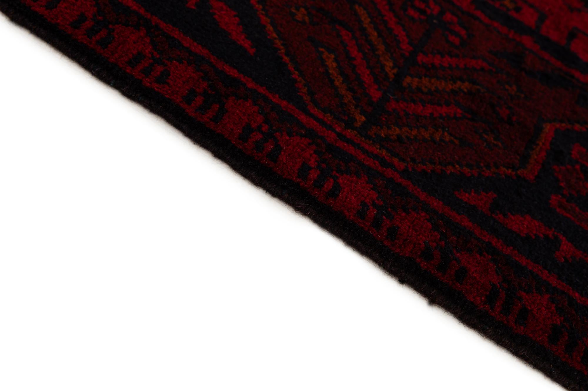 2' 9 x 6' 8 Hand Knotted Khal Mohammadi Wool Runner Rug